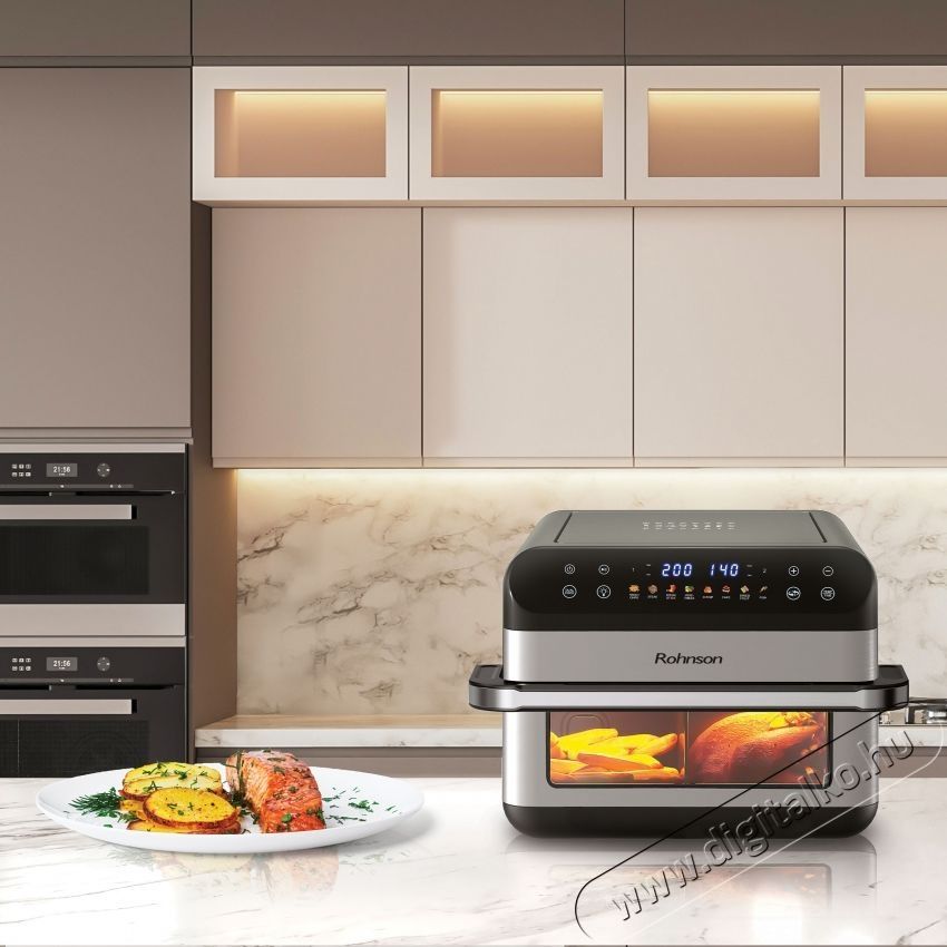 Rohnson R-2891 &ndash; 10 l Konyhai term&eacute;kek - Konyhai kisg&eacute;p (s&uuml;t&eacute;s / főz&eacute;s / hűt&eacute;s / &eacute;telk&eacute;sz&iacute;t&eacute;s) - L&eacute;gkever&eacute;ses főzőg&eacute;p / elektromos kukta / multifunkci&oacute;s s&uuml;tő - 535650