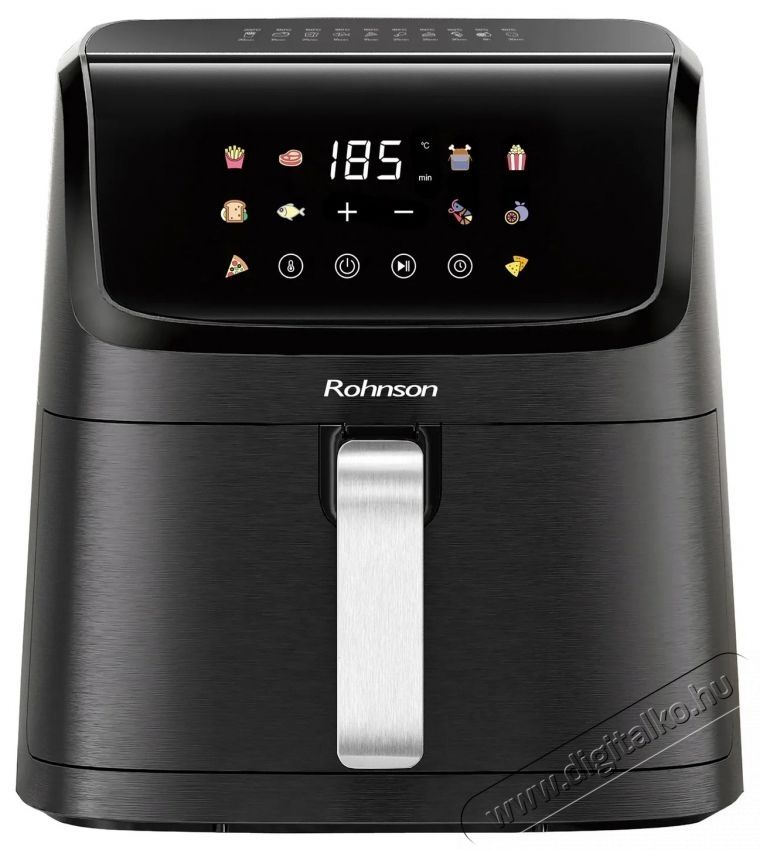 Rohnson R-2869 &ndash; 7 l Airfryer Konyhai term&eacute;kek - Konyhai kisg&eacute;p (s&uuml;t&eacute;s / főz&eacute;s / hűt&eacute;s / &eacute;telk&eacute;sz&iacute;t&eacute;s) - L&eacute;gkever&eacute;ses főzőg&eacute;p / elektromos kukta / multifunkci&oacute;s s&uuml;tő - 531395