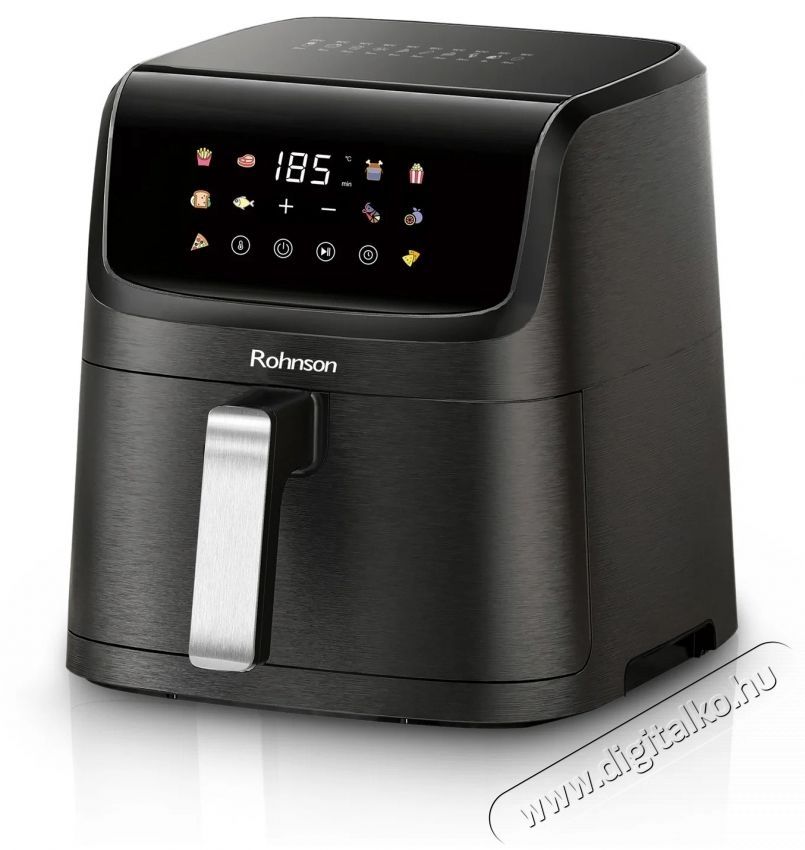 Rohnson R-2869 &ndash; 7 l Airfryer Konyhai term&eacute;kek - Konyhai kisg&eacute;p (s&uuml;t&eacute;s / főz&eacute;s / hűt&eacute;s / &eacute;telk&eacute;sz&iacute;t&eacute;s) - L&eacute;gkever&eacute;ses főzőg&eacute;p / elektromos kukta / multifunkci&oacute;s s&uuml;tő - 531395