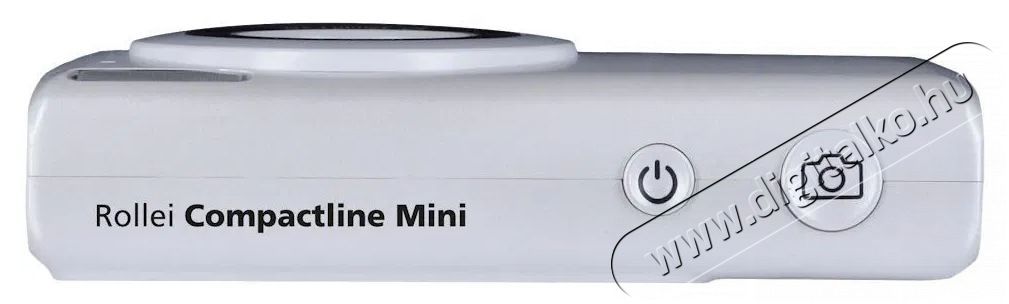 Rollei Compactline Mini feh&eacute;r F&eacute;nyk&eacute;pezőg&eacute;p / kamera - Kompakt f&eacute;nyk&eacute;pezőg&eacute;p - Norm&aacute;l tud&aacute;s&uacute; kompakt - 520045