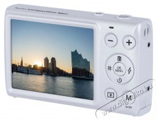 Rollei Compactline Mini feh&eacute;r F&eacute;nyk&eacute;pezőg&eacute;p / kamera - Kompakt f&eacute;nyk&eacute;pezőg&eacute;p - Norm&aacute;l tud&aacute;s&uacute; kompakt - 520045