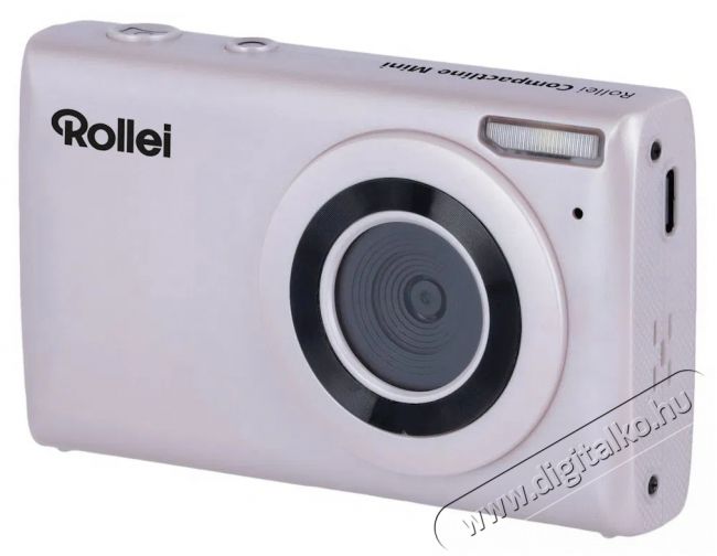 Rollei Compactline Mini r&oacute;zsasz&iacute;n F&eacute;nyk&eacute;pezőg&eacute;p / kamera - Kompakt f&eacute;nyk&eacute;pezőg&eacute;p - Norm&aacute;l tud&aacute;s&uacute; kompakt - 520044