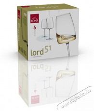 RONA borospoharak 510 ml LORD 6 db Konyhai termékek - Konyhai eszköz - Készlet / szett - 525849