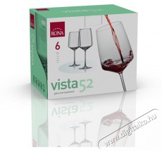 RONA borospoharak 520 ml VISTA 6 db Konyhai termékek - Konyhai eszköz - Készlet / szett - 525850