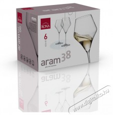 RONA borospoharak 6 db 380 ml ARAM Konyhai term&eacute;kek - Konyhai eszk&ouml;z - K&eacute;szlet / szett - 525851