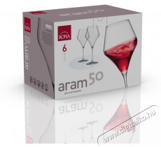 RONA borospoharak 6 db 500 ml ARAM Konyhai term&eacute;kek - Konyhai eszk&ouml;z - K&eacute;szlet / szett - 525852