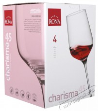 RONA Borospoharak univ. 450 ml CHARISMA 4 db Konyhai termékek - Konyhai eszköz - Készlet / szett - 525857