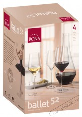 RONA Fehérboros poharak 4 db 520 ml BALLET Konyhai termékek - Konyhai eszköz - Készlet / szett - 525861