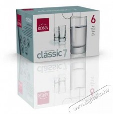 RONA felespohár 6 db 70 ml CLASSIC Konyhai termékek - Konyhai eszköz - Készlet / szett - 525862
