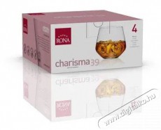 RONA Whiskys pohár 4 db 390 ml CHARISMA Konyhai termékek - Konyhai eszköz - Készlet / szett - 525889