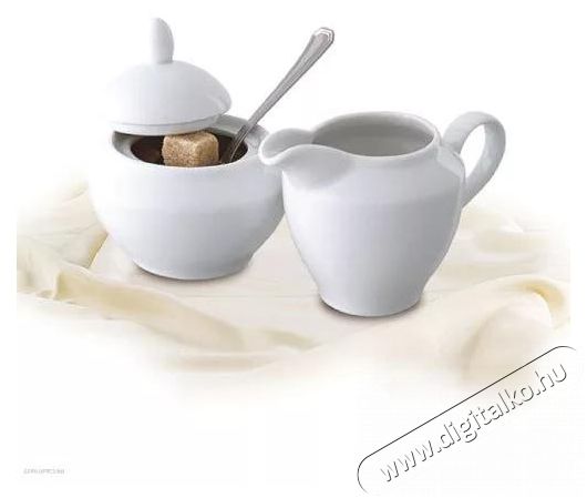 Rotberg Basic fehér 15cl porcelán tejszín kiöntő Konyhai termékek - Konyhai eszköz - Egyéb konyhai eszköz - 415525