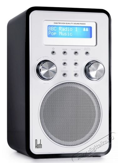 Roth Audio DBT-001 asztali r&aacute;di&oacute; - fekete Audio-Video / Hifi / Multim&eacute;dia - R&aacute;di&oacute; / &oacute;r&aacute;s r&aacute;di&oacute; - Asztali r&aacute;di&oacute; - 293526