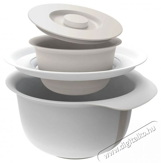 Rotho Set of Fresh Baking dishes 1,2 l + 4 l grey Konyhai term&eacute;kek - Ed&eacute;ny - Ed&eacute;ny k&eacute;szlet - 529968