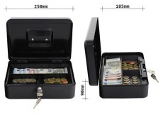 Rottner HomeStar Cash3 Fekete pénzkazetta Iroda és számítástechnika - Egyéb számítástechnikai termék - 395890