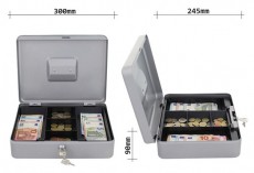 Rottner HomeStar Cash4 Ezüst pénzkazetta Iroda és számítástechnika - Egyéb számítástechnikai termék - 395884
