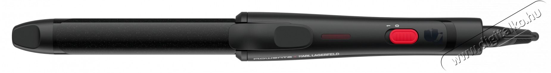Rowenta CF321LF0 X Karl Lagerfeld 25mm-es fekete hajs&uuml;tővas Sz&eacute;ps&eacute;g&aacute;pol&aacute;s / Eg&eacute;szs&eacute;g - Haj&aacute;pol&aacute;s - Hajs&uuml;tővas / g&ouml;nd&ouml;r&iacute;tő - 432354