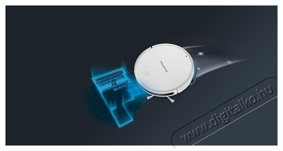 Rowenta RR7387WH X-Plorer Serie 50 sz&aacute;raz-nedves feh&eacute;r robotporsz&iacute;v&oacute; H&aacute;ztart&aacute;s / Otthon / K&uuml;lt&eacute;r - Porsz&iacute;v&oacute; / takar&iacute;t&oacute;g&eacute;p - Robotporsz&iacute;v&oacute; - 432860