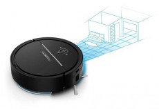 Rowenta RR7755WH X-Plorer Serie 80 száraz-nedves fekete robotporszívó Háztartás / Otthon / Kültér - Porszívó / takarítógép - Robotporszívó - 432861