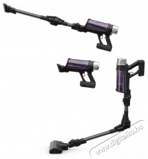 Rowenta RH2038WO X-Force Flex 9.60 Allergy Vezetéknélküli rúdporszívó, 3 az 1-ben, 100AW, 18V, Fekete/Lila Háztartás / Otthon / Kültér - Porszívó / takarítógép - Kézi / álló porszívó - 493753