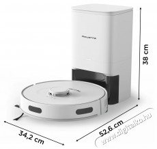Rowenta RR8587WH X-PLORER S75s+ 4in1 Laser Auto Empty robotporszívó Háztartás / Otthon / Kültér - Porszívó / takarítógép - Robotporszívó - 493869
