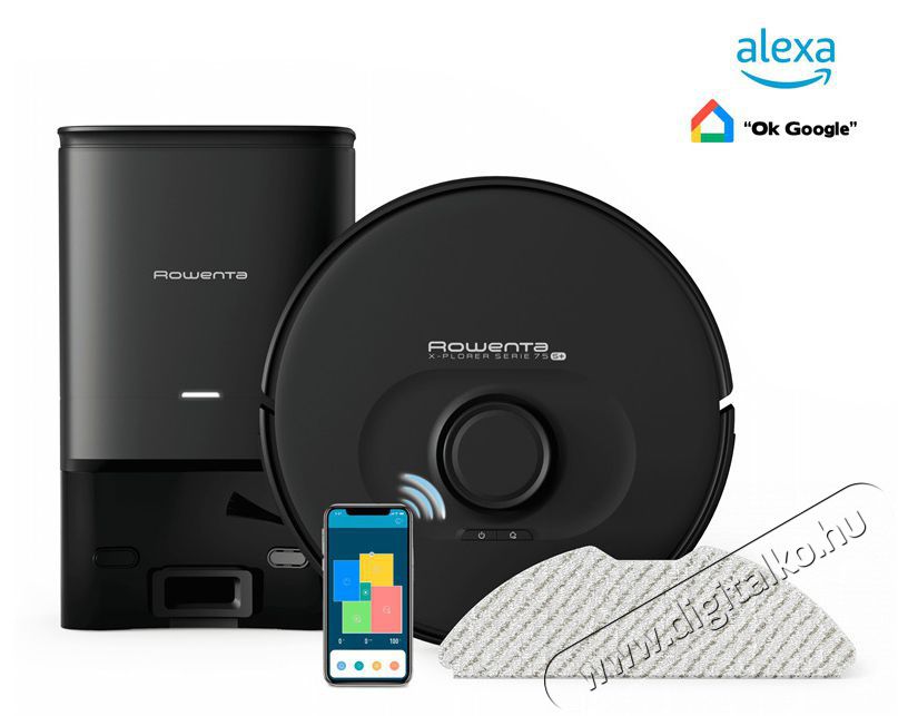 Rowenta RR8595WH S75s+ Animal and Allergy 4 in 1 porsz&iacute;v&oacute; H&aacute;ztart&aacute;s / Otthon / K&uuml;lt&eacute;r - Porsz&iacute;v&oacute; / takar&iacute;t&oacute;g&eacute;p - Robotporsz&iacute;v&oacute; - 495685