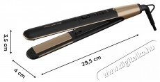 Rowenta SF4630F0 Liss&Curl Argan oil Hajformázó, kerámia bevonat, Fekete/Arany Szépségápolás / Egészség - Hajápolás - Hajvasaló / egyenesítő - 495772