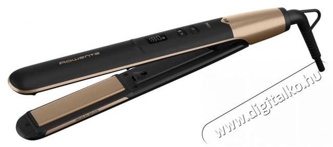 Rowenta SF4630F0 Liss&Curl Argan oil Hajformázó, kerámia bevonat, Fekete/Arany Szépségápolás / Egészség - Hajápolás - Hajvasaló / egyenesítő - 495772