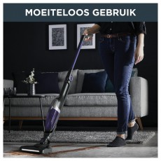 Rowenta RH1238WO X-Trem Compact 2 az 1 -ben Allergy vezeték nélküli porszívó, 145W, Flex technológia két pozícióban, 40 perc autonómia, 4 óra töltési idő, LED megvilágítású szívófej, 0.4 l portartály, Lila/Fekete Háztartás / Otthon / Kültér - Porszívó / takarítógép - Kézi / álló porszívó - 495952