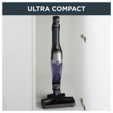 Rowenta RH1238WO X-Trem Compact 2 az 1 -ben Allergy vezeték nélküli porszívó, 145W, Flex technológia két pozícióban, 40 perc autonómia, 4 óra töltési idő, LED megvilágítású szívófej, 0.4 l portartály, Lila/Fekete Háztartás / Otthon / Kültér - Porszívó / takarítógép - Kézi / álló porszívó - 495952