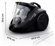 Rowenta Compact Power Cyclonic RO3725EA porzsák nélküli porszívó Háztartás / Otthon / Kültér - Porszívó / takarítógép - Porzsák nélküli porszívó - 500871