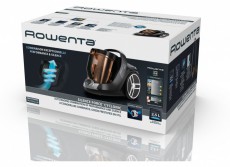 Rowenta RO7212EA Silence Force Cyclonic fekete-kék porzsák nélküli porszívó Háztartás / Otthon / Kültér - Porszívó / takarítógép - Porzsák nélküli porszívó - 501599