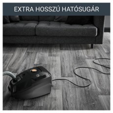 Rowenta RO6189EA Green Force Effitech ECO Total Clean fekete porzsákos porszívó Háztartás / Otthon / Kültér - Porszívó / takarítógép - Porzsákos porszívó - 502174