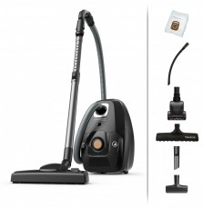 Rowenta RO6189EA Green Force Effitech ECO Total Clean fekete porzsákos porszívó Háztartás / Otthon / Kültér - Porszívó / takarítógép - Porzsákos porszívó - 502174