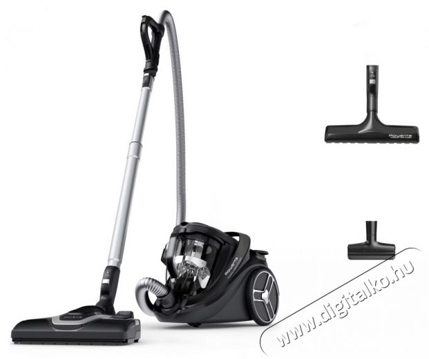 Rowenta RO7935EA Silence Force Cyclonic Effitech Parquet 59dB Háztartás / Otthon / Kültér - Porszívó / takarítógép - Porzsák nélküli porszívó - 503629