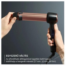 Rowenta CF4620E0 Twist Curl Szépségápolás / Egészség - Hajápolás - Hajsütővas / göndörítő - 506643