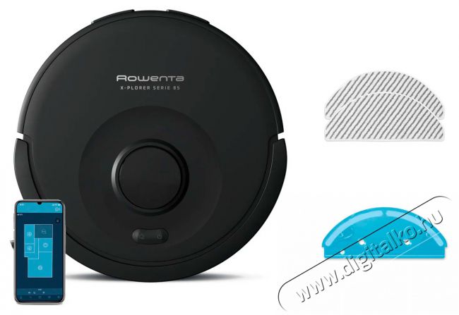 Rowenta RR87C5WH X-Plorer S85 6000 PA Háztartás / Otthon / Kültér - Porszívó / takarítógép - Robotporszívó - 511193