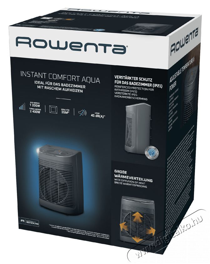 Rowenta SO6511F2 Instant Comfort Aqua Ventil&aacute;toros hősug&aacute;rz&oacute; H&aacute;ztart&aacute;s / Otthon / K&uuml;lt&eacute;r - Fűt&eacute;s - Fűtőventil&aacute;toros hősug&aacute;rz&oacute; - 525892