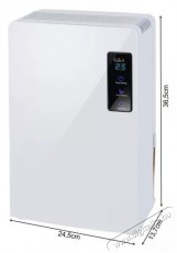 Ruhhy 16408 90 W fehér Páramentesítő Szépségápolás / Egészség - Légtisztító / párásító / párátlanító - Páramentesítő - 525900