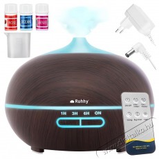 Ruhhy 23509, ionizátorral 400 ml, sötétbarna Párásító Szépségápolás / Egészség - Légtisztító / párásító / párátlanító - Párásító - 525906