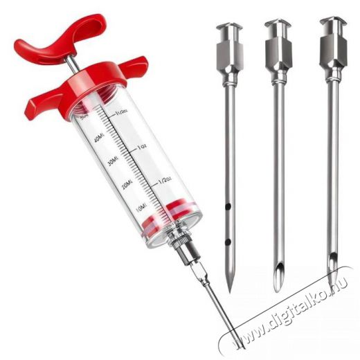 Ruhhy Húsinjektor, 3× tű Konyhai termékek - Konyhai kisgép kiegészítő - Húsdaráló kiegészítő - 527918