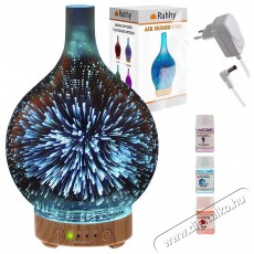 Ruhhy 22356 3D Aroma diffúzor, 7 LED Szépségápolás / Egészség - Légtisztító / párásító / párátlanító - Kiegészítő - 529974