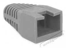 RULSTEIN Rülstein 05287SZ RJ45 8P8C moduláris dugókhoz szürke 100db "sima" törésgátló Iroda és számítástechnika - Hálózat - Hálózati kiegészítő - 443707