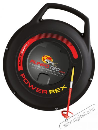 Runpotec 100890 POWER REX 3mm/40m dobozos műanyag burkolatú üvegszálas berudáló Háztartás / Otthon / Kültér - Egyéb háztartási termék - 439287