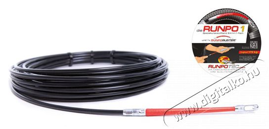 Runpotec 300430 RUNPO1 4mm/30m műanyag kábelbehúzó Háztartás / Otthon / Kültér - Szerszám - Egyéb szerszám - 433471