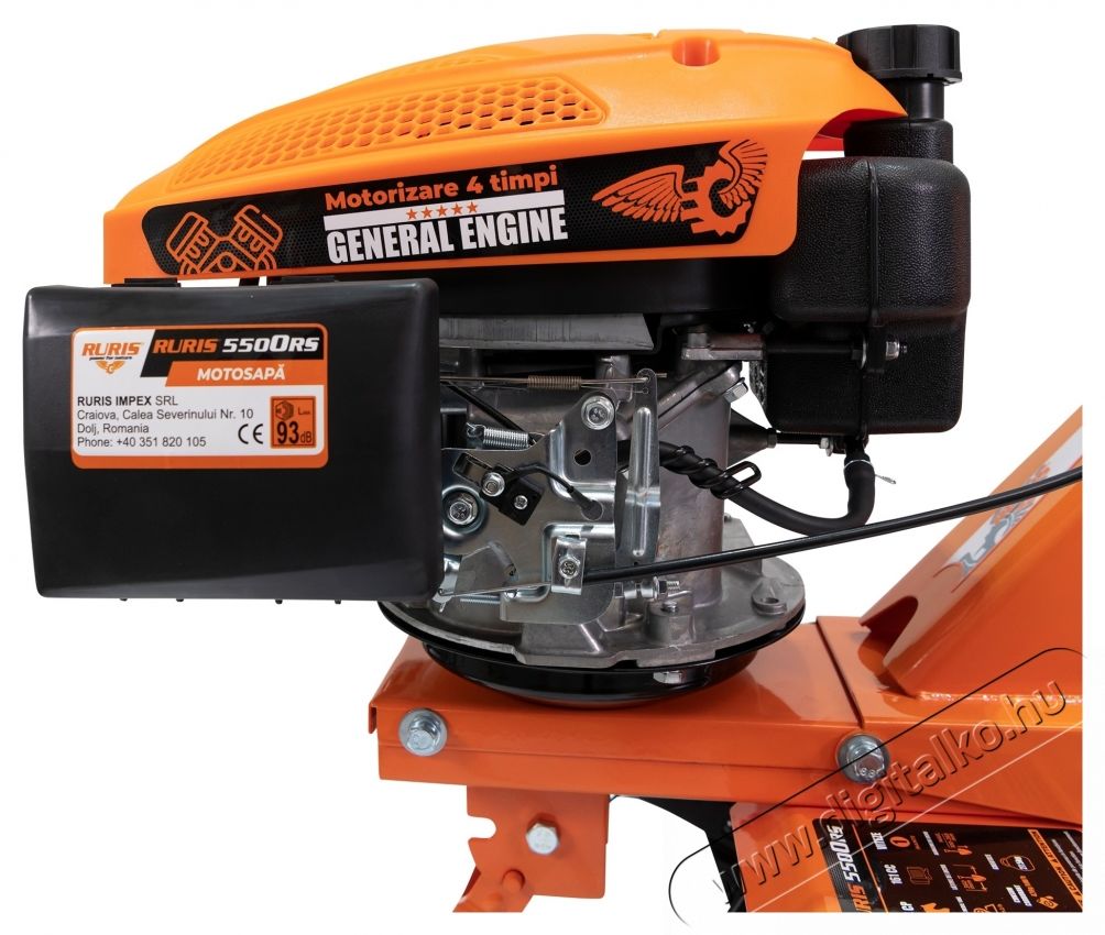 RURIS 5500R Rot&aacute;ci&oacute;s kapa, 4 LE, N&eacute;gy&uuml;temű, 36 cm H&aacute;ztart&aacute;s / Otthon / K&uuml;lt&eacute;r - K&uuml;lt&eacute;r / kerti term&eacute;k / grill - K&uuml;lt&eacute;ri / kerti szersz&aacute;m - 535675