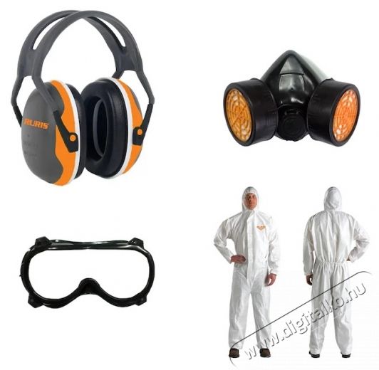 RURIS 10310219 V&eacute;dőfelszerel&eacute;s permetező haszn&aacute;lathoz, v&eacute;dő sisak, v&eacute;dőruha, szem&uuml;veg, maszk H&aacute;ztart&aacute;s / Otthon / K&uuml;lt&eacute;r - Szersz&aacute;m - Kieg&eacute;sz&iacute;tő, tartoz&eacute;k - 535668
