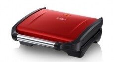 Russell Hobbs 19921-56 Colours Flame Red Grill - piros Konyhai termékek - Konyhai kisgép (sütés / főzés / hűtés / ételkészítés) - Kontakt grill sütő / sütőlap - 280991
