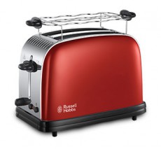 Russell Hobbs 23330-56 Colours Plus+ kenyérpirító - piros Konyhai termékek - Konyhai kisgép (sütés / főzés / hűtés / ételkészítés) - Kenyérpirító - 314068