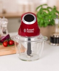 Russell Hobbs 24660-56 Desire mini aprító - piros Konyhai termékek - Konyhai kisgép (előkészítés / feldolgozás) - Aprító / daráló - 337549