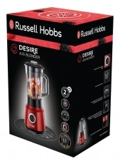 Russell Hobbs 24720-56 Desire turmixgép - piros Konyhai termékek - Konyhai kisgép (előkészítés / feldolgozás) - Turmixgép - 337558